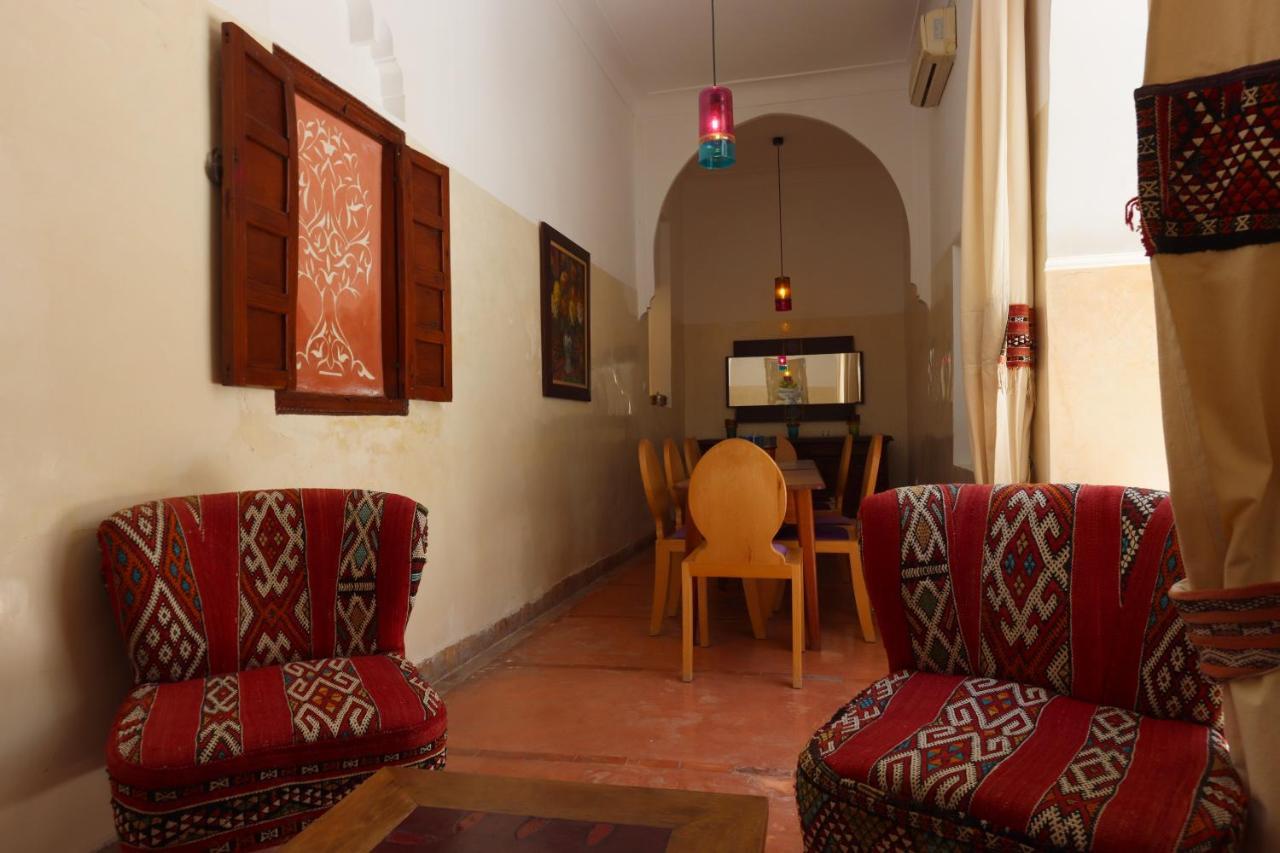 Dar Warda Hotel Marrakesh Bagian luar foto