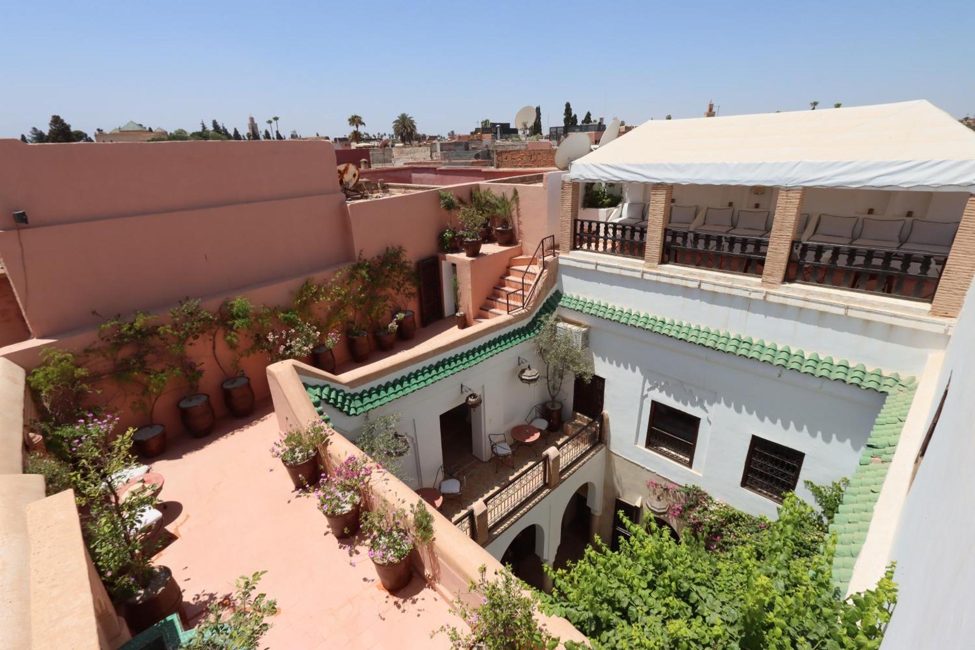 Dar Warda Hotel Marrakesh Bagian luar foto