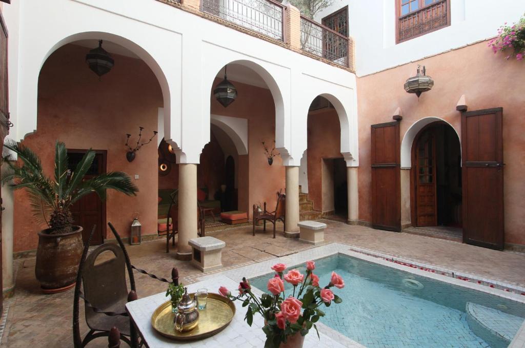 Dar Warda Hotel Marrakesh Bagian luar foto