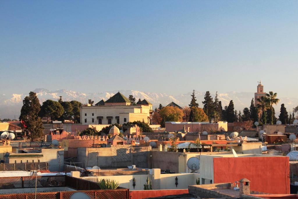 Dar Warda Hotel Marrakesh Bagian luar foto